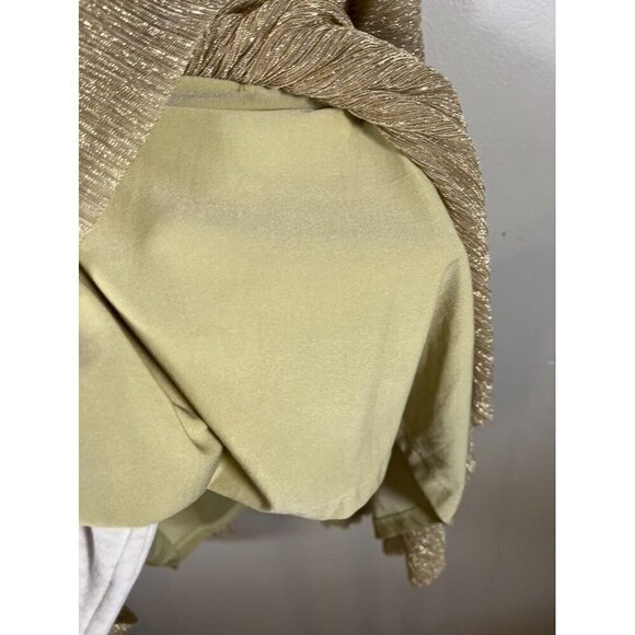 BCBG Maxazria Dress XL Metallic Luxury Old Money Vegas Mini Festive Wedding - Picture 15 of 16